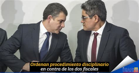 Fiscales Rafael Vela y José Domingo Perez en complicada situación El