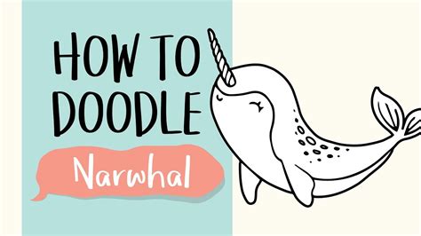 Cute Narwhal Drawings