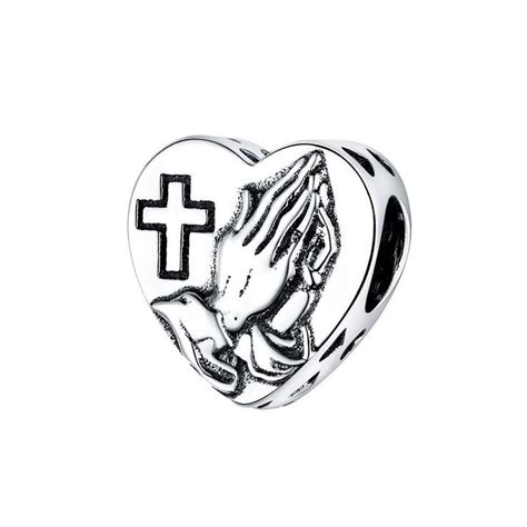 Hart Gebed Van Liefde Bedel Prayer Of Love Bead Zilverana