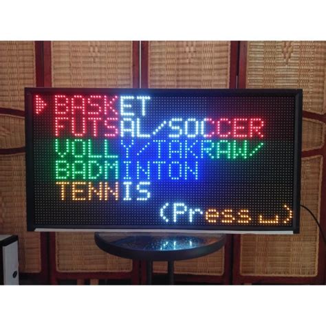 Jual Score Board Volly Papan Skor Digital Voli Scoreboard Wireless