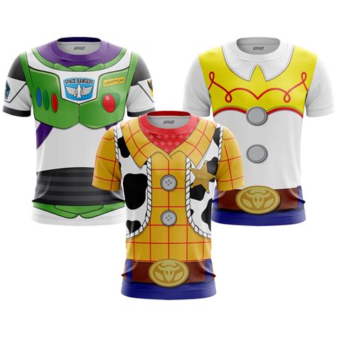 Camisa Camiseta Toy Story Buzz Lightyears Woody Jessie Shopee Brasil