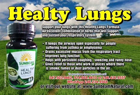 Healthy Lungs Sunbeam Natural