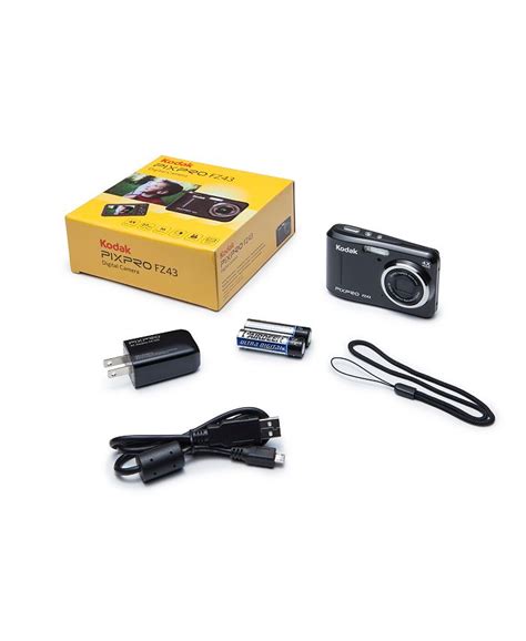 Kodak Pixpro Fz43 Friendly Zoom Black Compact Digital Camera - Macy's