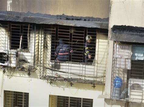 6 dead, 23 injured in massive fire at Mumbai high-rise - Rediff.com ...