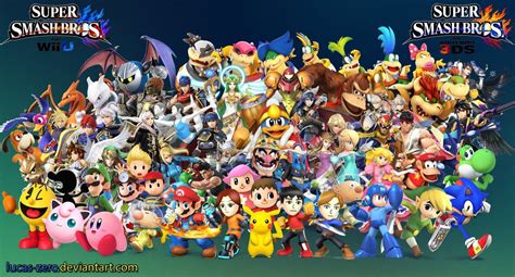 Super Smash Bros 4 Characters