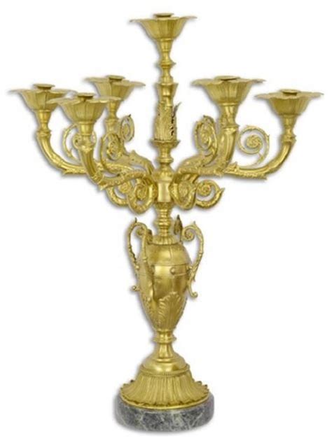 Casa Padrino Luxury Baroque Table Candle Holder Gold Black 61 5 X 61