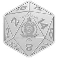 Niue 2 NZD Dungeons Und Dragons TM 2023 1 Oz Silber PP Color Im