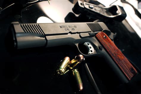 1911 Pistol Wallpaper Wallpapersafari