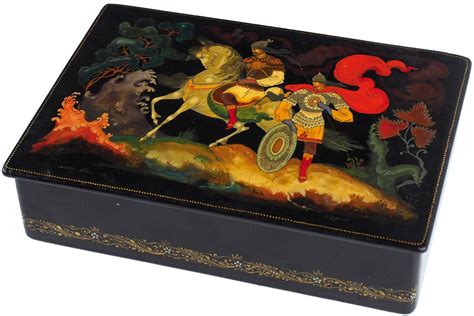 Miniature Miracles Russian Painted Lacquer Boxes The Moscow Times