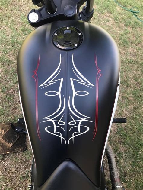 Motorcycle Pinstripe Decal Vinyl Set Universal Honda Harley Victory