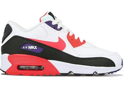 Nike Air Max 90 LTR White Crimson (GS) - 833412-117