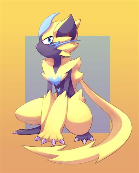 Zeraora Cute Pokemon Wallpaper Mythical Pokemon Pokemon Art