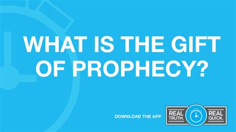 What Is the Gift of Prophecy?