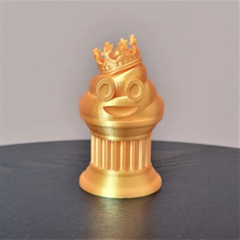 Znet3d King Jr Poop Emoji Trophy Fun Award And T