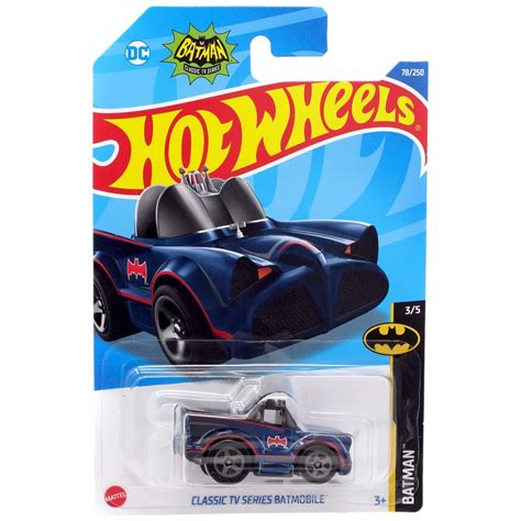 Tv Series Batmobile Batman Batmovel Hot Wheels Miniatura