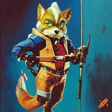 Star Fox Art Poster By Norman Rockwell James Gurney On Craiyon