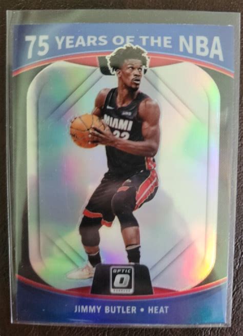 Jimmy Butler Panini Donruss Optic Years Of The Nba Prizm