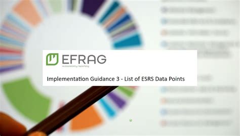 Efrag Ig Overview Of Esrs Data Points