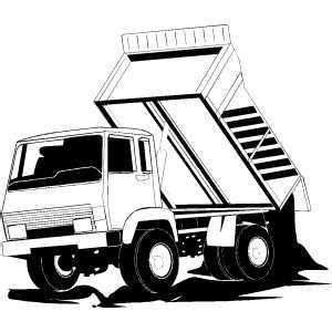 Dump Truck Drawing At PaintingValley Explore Collection Of Dump