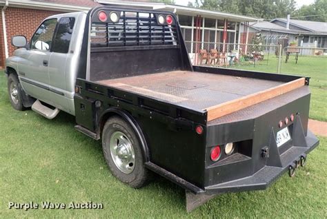 2002 Dodge Ram 2500 Quad Cab Flatbed Pickup Truck In Wichita Ks Item