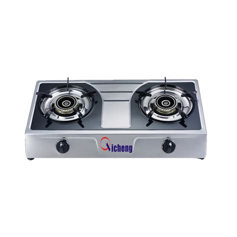 Stainless Steel 2 Burners Table Top Gas Stove Gas Stove And Gas Burner Price