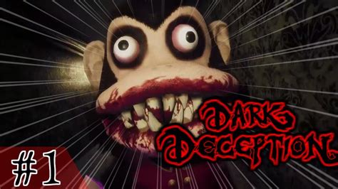 殺人猿が追いかけてくるサルゲー 【dark Deception】【ホラーゲーム】1 Youtube