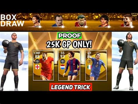 Legend Black Ball Trick In Legends Worldwide Clubs Box Draw Pes