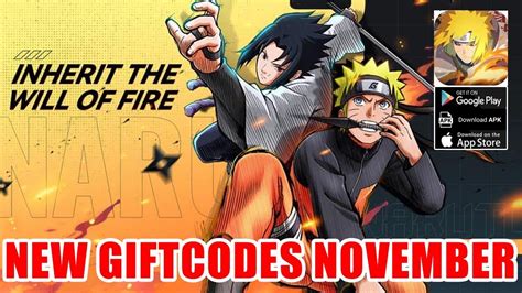 Ninja Legacy Storm Trial New Giftcodes November Naruto Ios Android