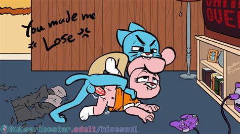 Rule 34 Anais Watterson Animated Biting Gumball Watterson Hi Res