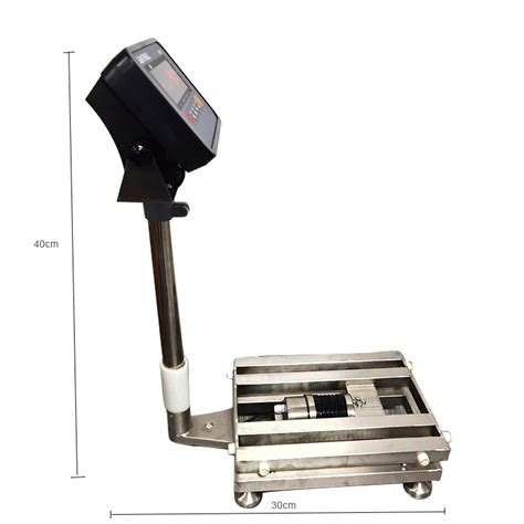 30 40cm Scale Size Stainless Steel Weighing Electronic Price 150kg