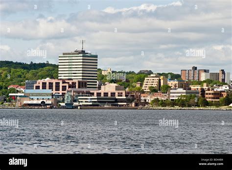 Dartmouth Waterfront View From Halifax Nova Scotia Canada Stock Photo