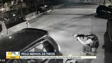 Bom Dia Rio Bandidos D O Pelo Menos Tiros Em Carro De Policial