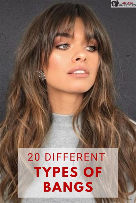 20 Different Types Of Bangs Long Hair With Bangs Haircuts For Long