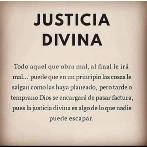 Justicia Divina FRASES PW