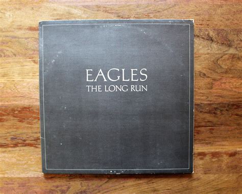 Eagles The Long Run Vintage Vinyl Record Album Etsy