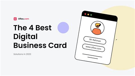 The 4 Best Digital Business Card Solutions In 2023