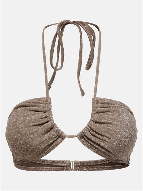 Only Emmy Halterneck Bikini Top Women S Costumes Nencini Sport