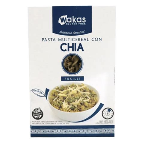 Pasta Multicereal Wakas Chia Fusilli X G S Per El C Ndor