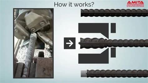 Lbg 50d Rebar Threading Machine For Construction Threading Capacity