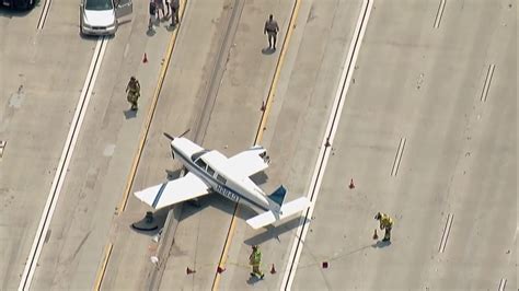 Small Plane Makes Emergency Landing On I 5 Near Del Mar Nbc 7 San Diego