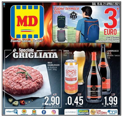 Volantino Md Speciale Grigliata Offerte Fino Al Dal