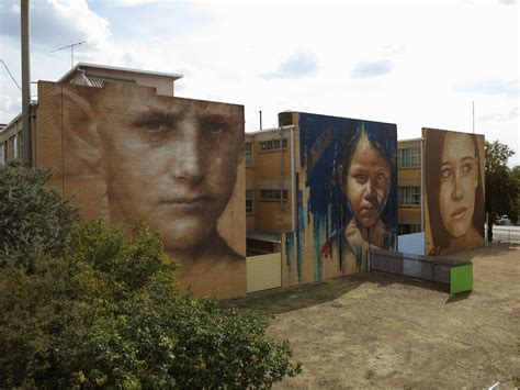 Guido Van Helten Creates A Massive Portrait For Wall To Wall In Benalla