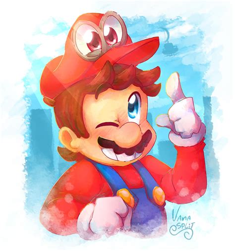 Super Mario Odyssey By Vanabananasplit On Deviantart