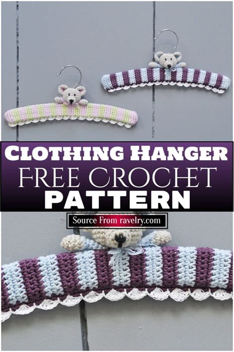 Free Crochet Hanger Cover Patterns