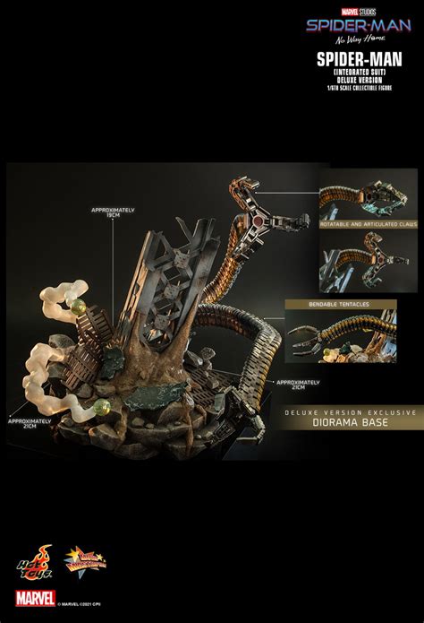 Потрясающая фигурка Человека паука от Hot Toys с новым костюмом