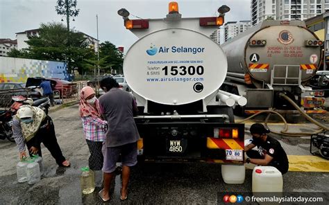 Kawasan Di Shah Alam Klang Alami Gangguan Bekalan Air Fmt