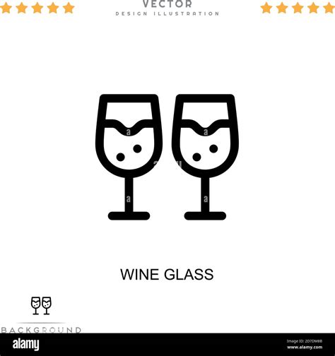 Wine Glass Icon Simple Element From Digital Disruption Collection