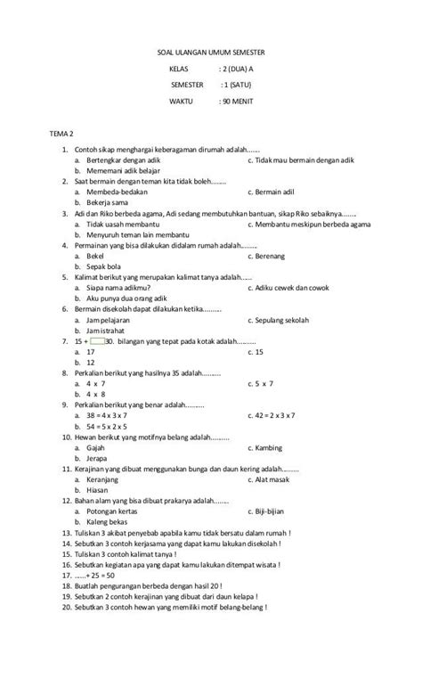 Download Soal Lomba Calistung Kelas 3 Tahap 4 Sumber Contoh File Soal