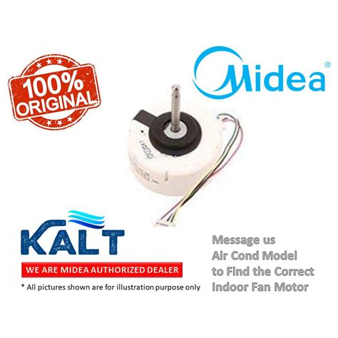 Original Midea Original Air Conditioner Indoor Fan Motor Shopee Malaysia