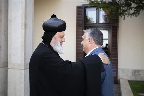 Orban Meets Syriac Orthodox Partiarch Daily News Hungary